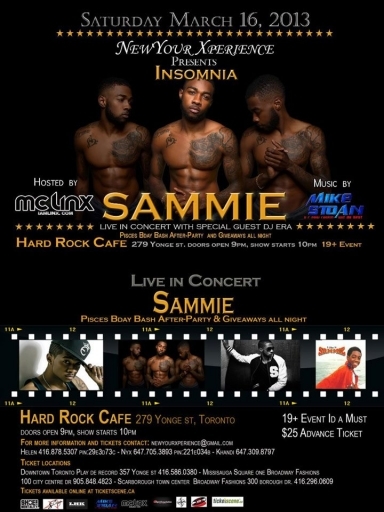 INSOMNIA: AN RNB SHOWCASE FEATURING SAMMIE